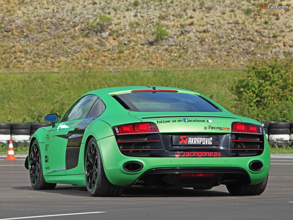 Racing One Audi R8 V10 2012 images (1024 x 768)