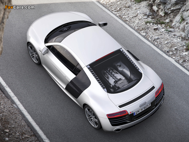 Audi R8 V10 2012 photos (640 x 480)