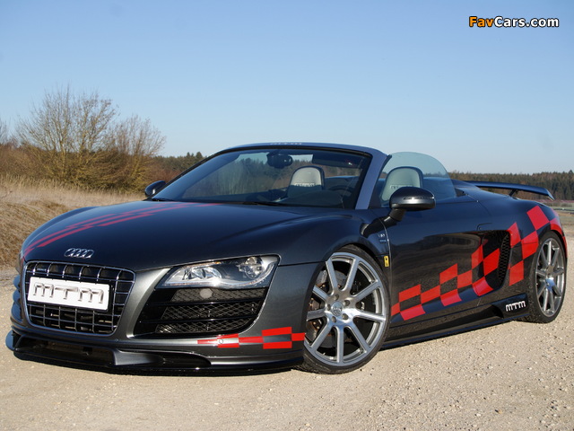 MTM R8 V10 Spyder 2012 photos (640 x 480)