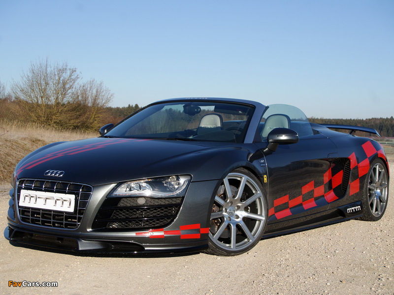 MTM R8 V10 Spyder 2012 photos (800 x 600)