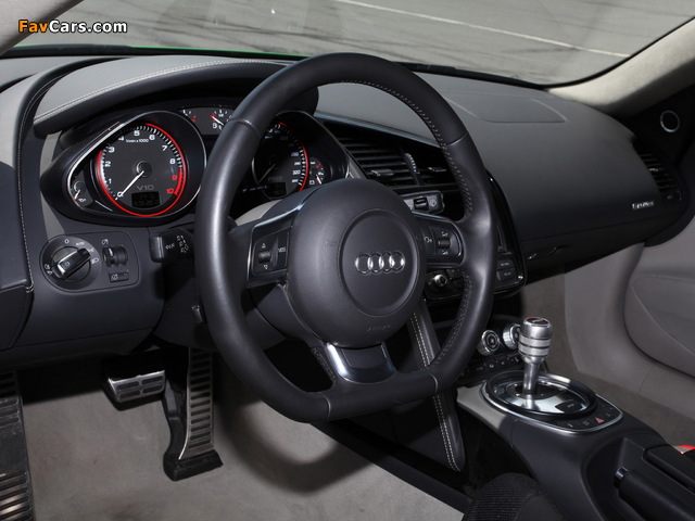 Racing One Audi R8 V10 2012 photos (640 x 480)