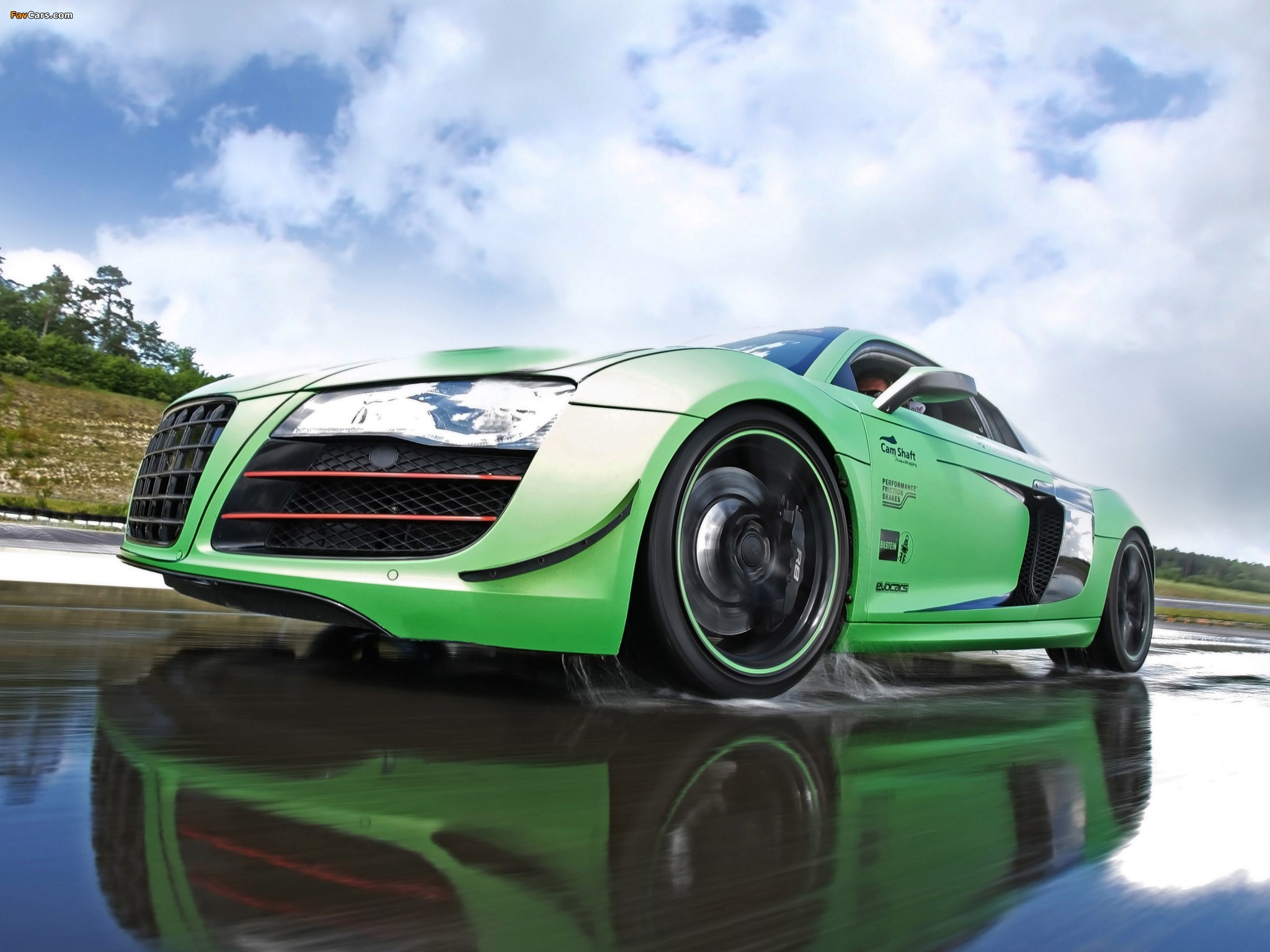 Racing One Audi R8 V10 2012 wallpapers (2048 x 1536)