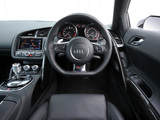 Audi R8 V10 Plus UK-spec 2013 photos