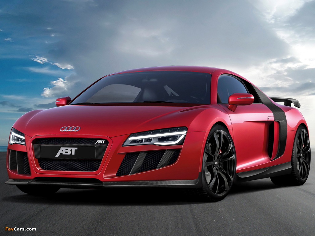 ABT Audi R8 V10 2013 wallpapers (1024 x 768)