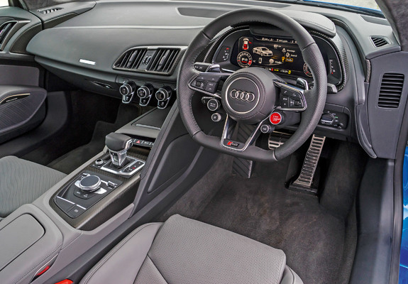 Audi R8 V10 Plus UK-spec 2015 wallpapers