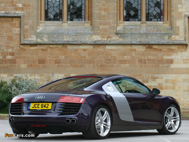 Images of Audi R8 UK-spec 2007 (640 x 480)