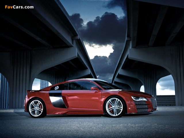 Images of Audi R8 TDI Le Mans Concept 2008 (640 x 480)