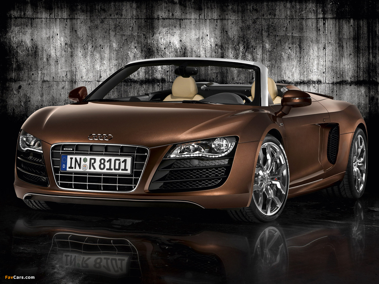 Images of Audi R8 V10 Spyder 2009 (1280 x 960)