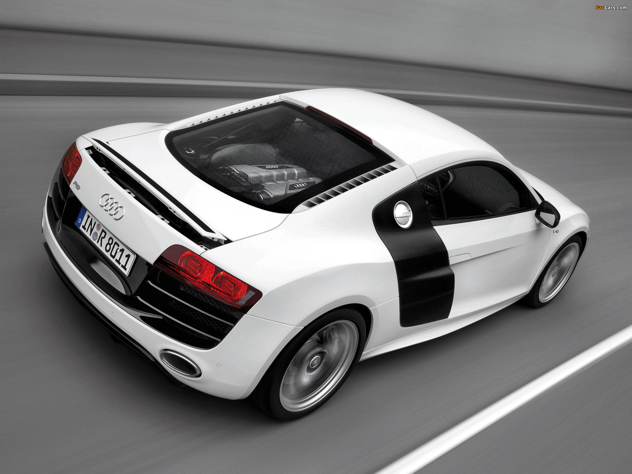Images of Audi R8 V10 2009–12 (2048 x 1536)