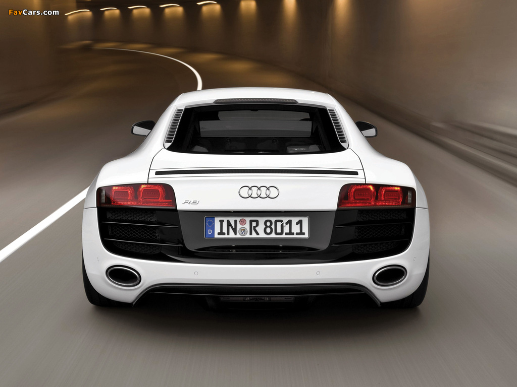 Images of Audi R8 V10 2009–12 (1024 x 768)