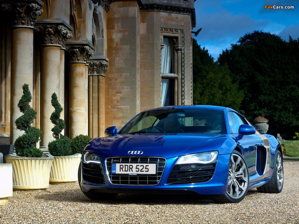 Images of Audi R8 V10 UK-spec 2009–12 (1024 x 768)