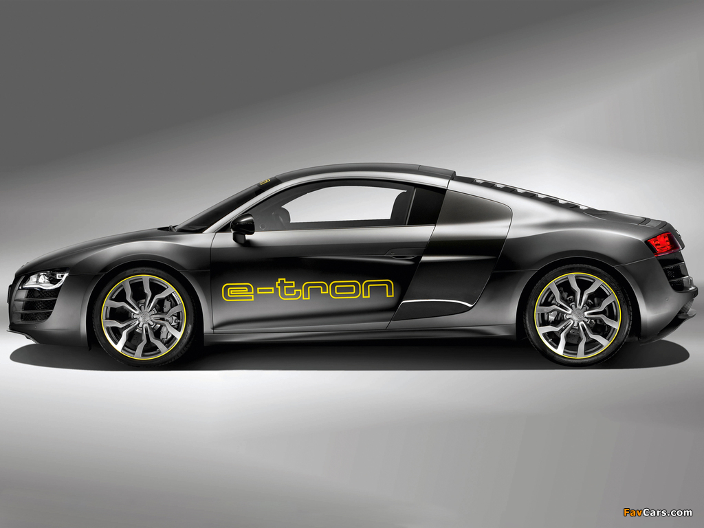 Images of Audi R8 e-Tron Prototype 2010–11 (1024 x 768)