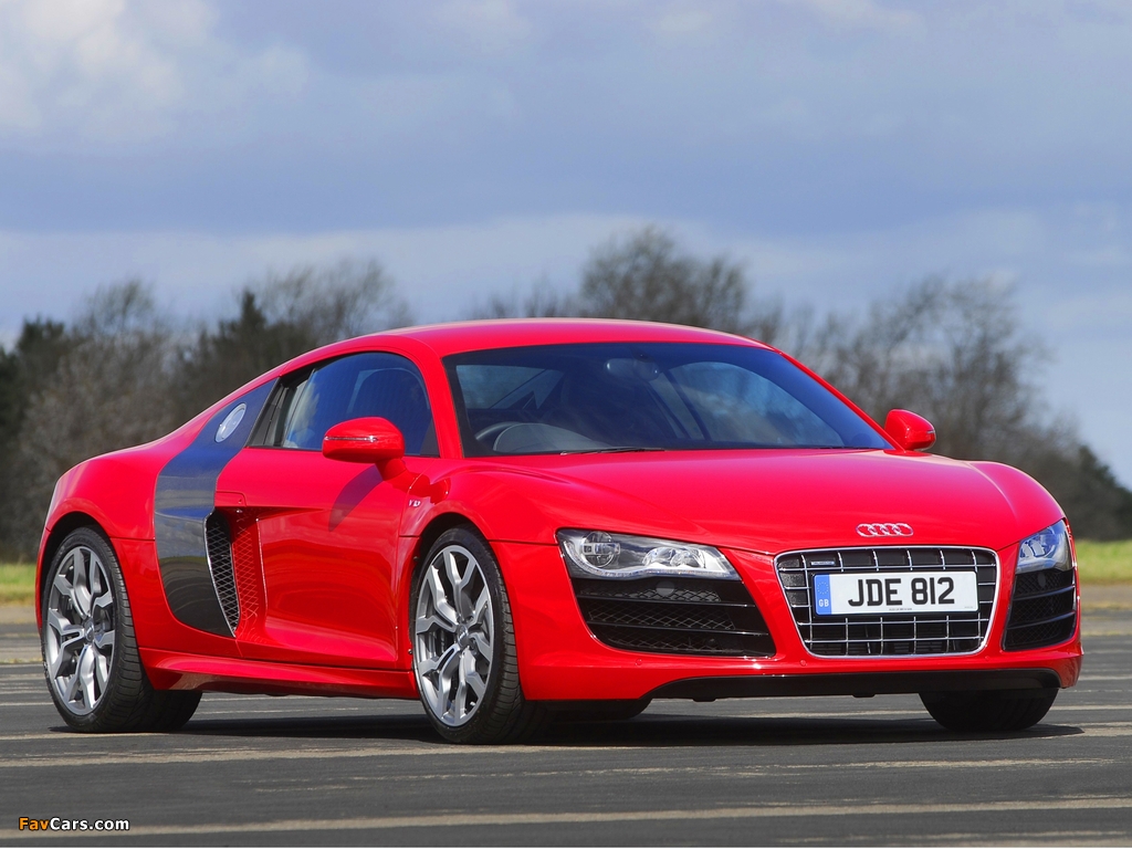 Photos of Audi R8 V10 UK-spec 2009–12 (1024 x 768)