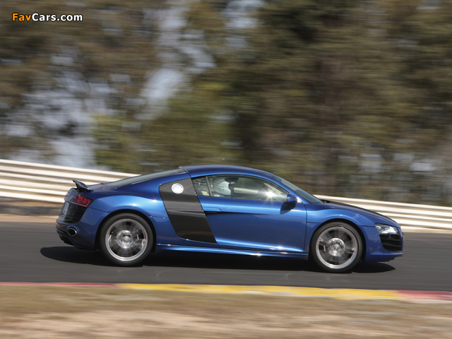 Photos of Audi R8 V10 AU-spec 2009–12 (640 x 480)