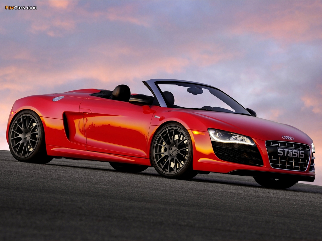 Photos of STaSIS Engineering Audi R8 V10 Spyder Extreme Edition 2011 (1024 x 768)