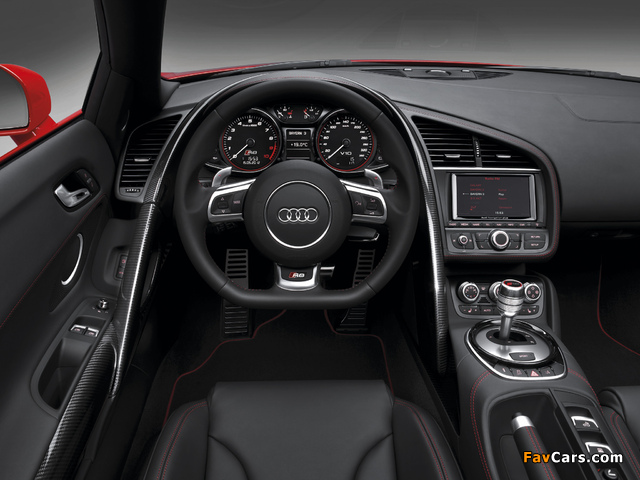 Photos of Audi R8 V10 Spyder 2012 (640 x 480)