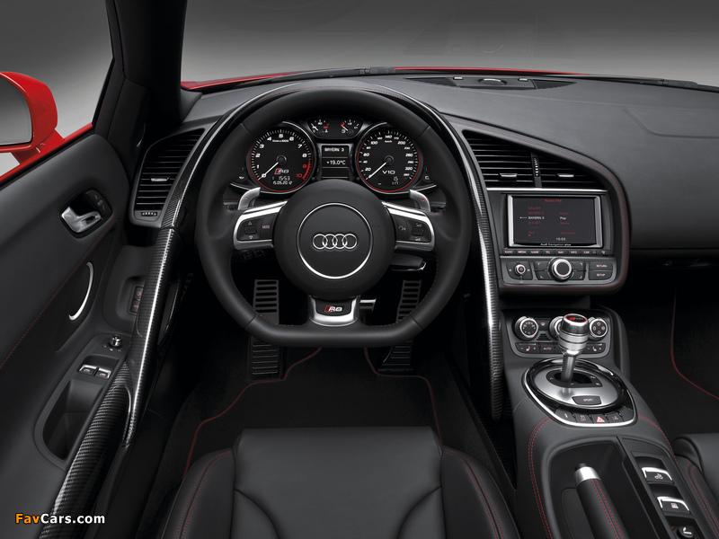 Photos of Audi R8 V10 Spyder 2012 (800 x 600)