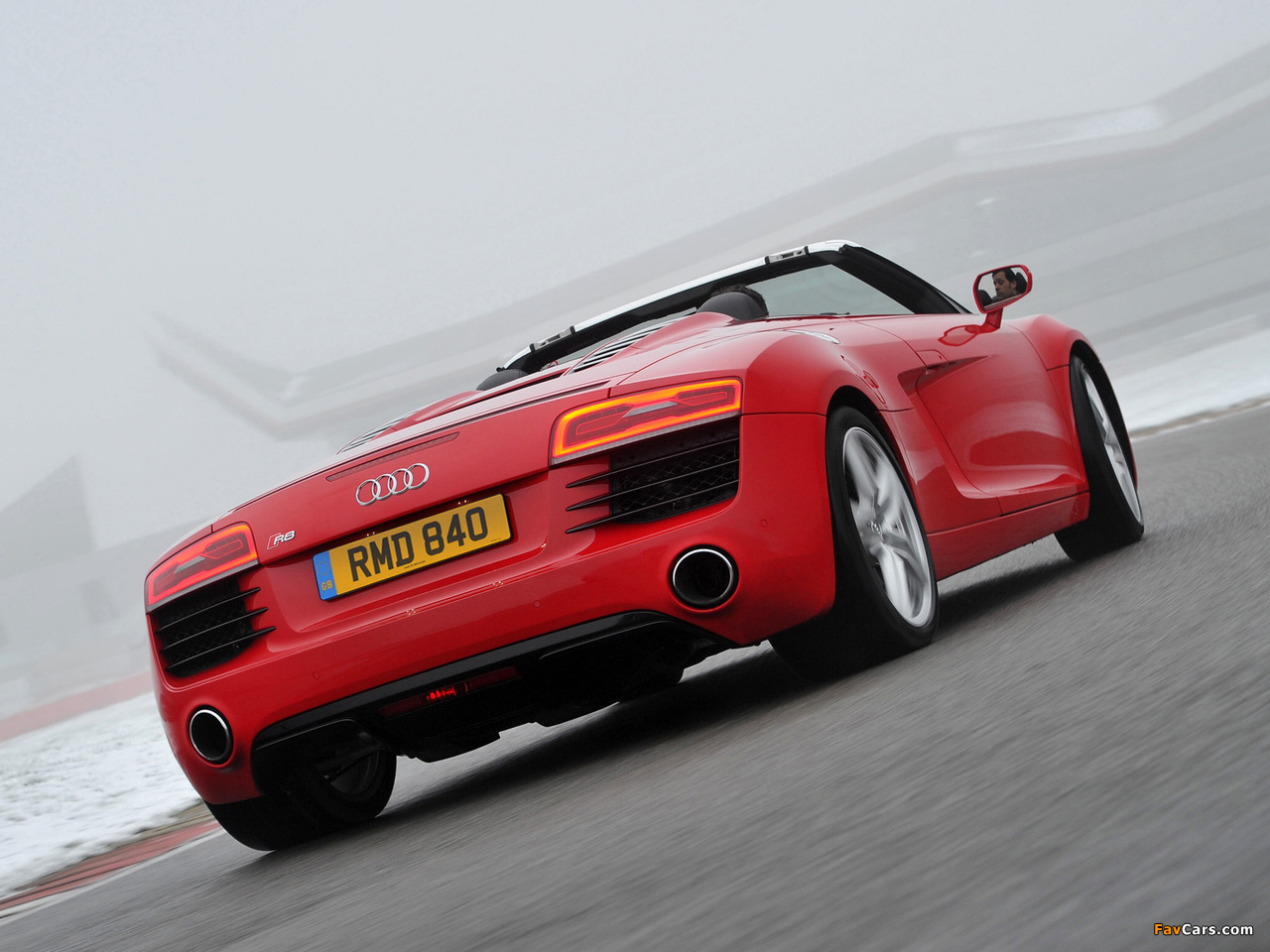 Photos of Audi R8 Spyder UK-spec 2013 (1280 x 960)