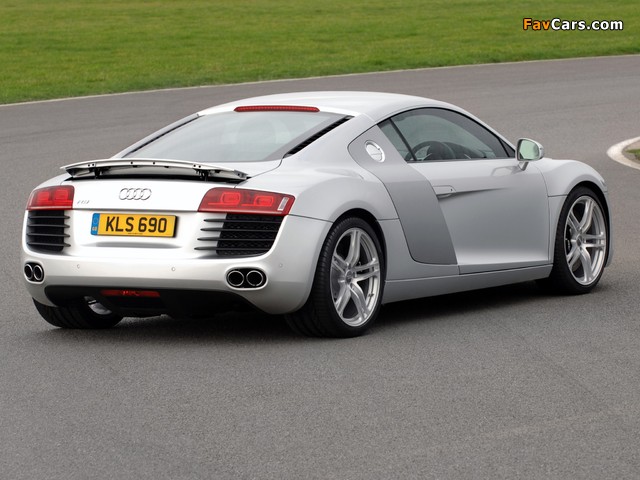 Pictures of Audi R8 UK-spec 2007 (640 x 480)