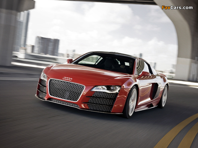 Pictures of Audi R8 TDI Le Mans Concept 2008 (640 x 480)