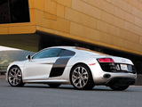 Pictures of Audi R8 V10 US-spec 2009–12