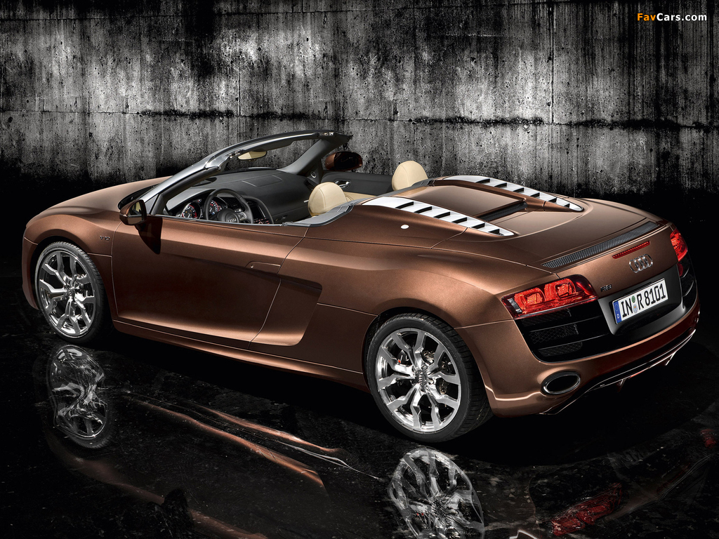 Pictures of Audi R8 V10 Spyder 2009 (1024 x 768)