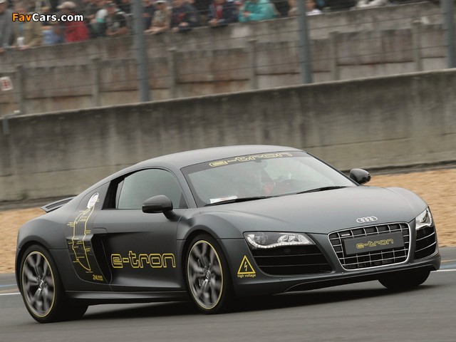 Pictures of Audi R8 e-Tron Prototype 2010–11 (640 x 480)