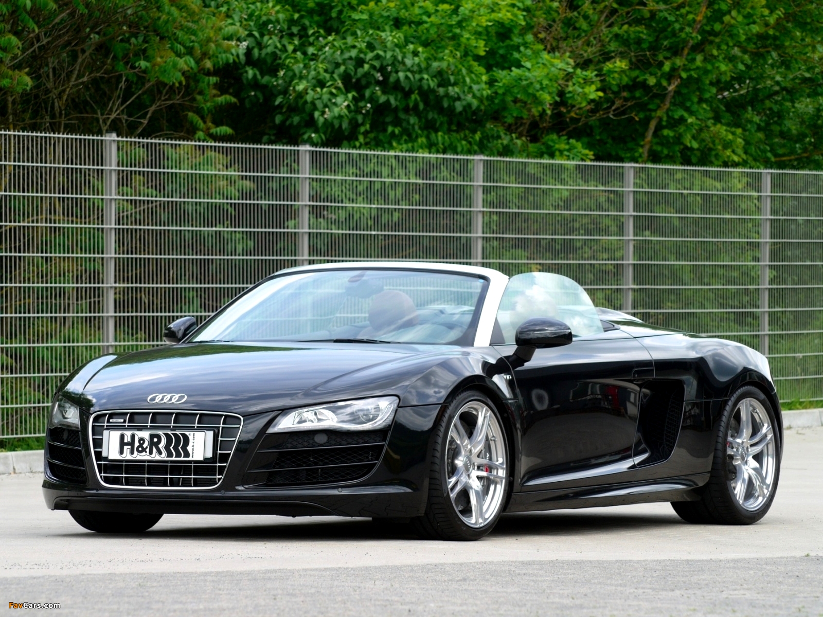 Pictures of H&R Audi R8 V10 Spyder 2010 (1600 x 1200)