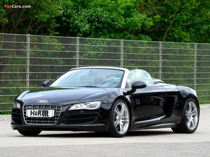 Pictures of H&R Audi R8 V10 Spyder 2010 (800 x 600)