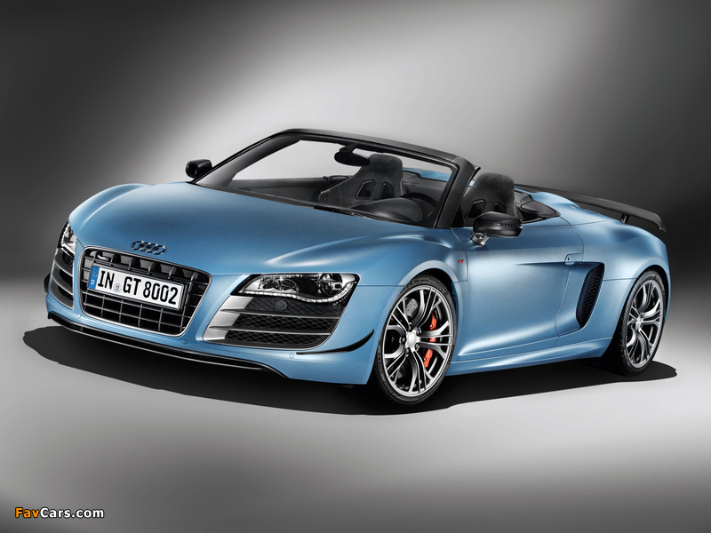 Pictures of Audi R8 GT Spyder 2011–12 (800 x 600)