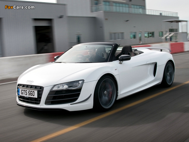 Pictures of Audi R8 GT Spyder UK-spec 2011–12 (640 x 480)