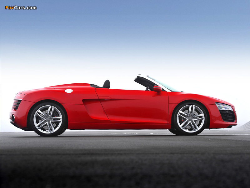 Pictures of Audi R8 Spyder UK-spec 2013 (800 x 600)