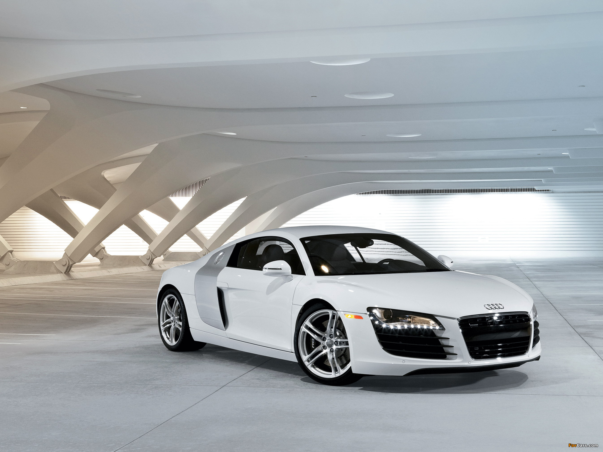 Audi R8 US-spec 2007 wallpapers (2048 x 1536)