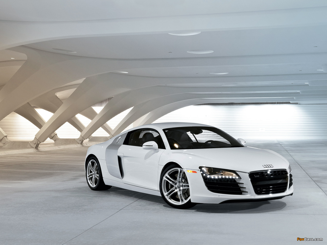 Audi R8 US-spec 2007 wallpapers (1280 x 960)