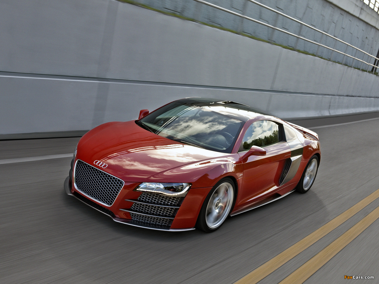 Audi R8 TDI Le Mans Concept 2008 wallpapers (1280 x 960)