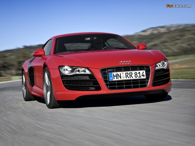 Audi R8 V10 2009–12 wallpapers (800 x 600)