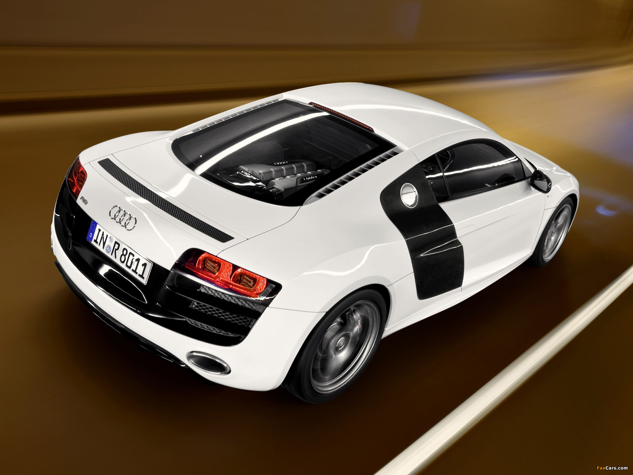 Audi R8 V10 2009–12 wallpapers (2048 x 1536)