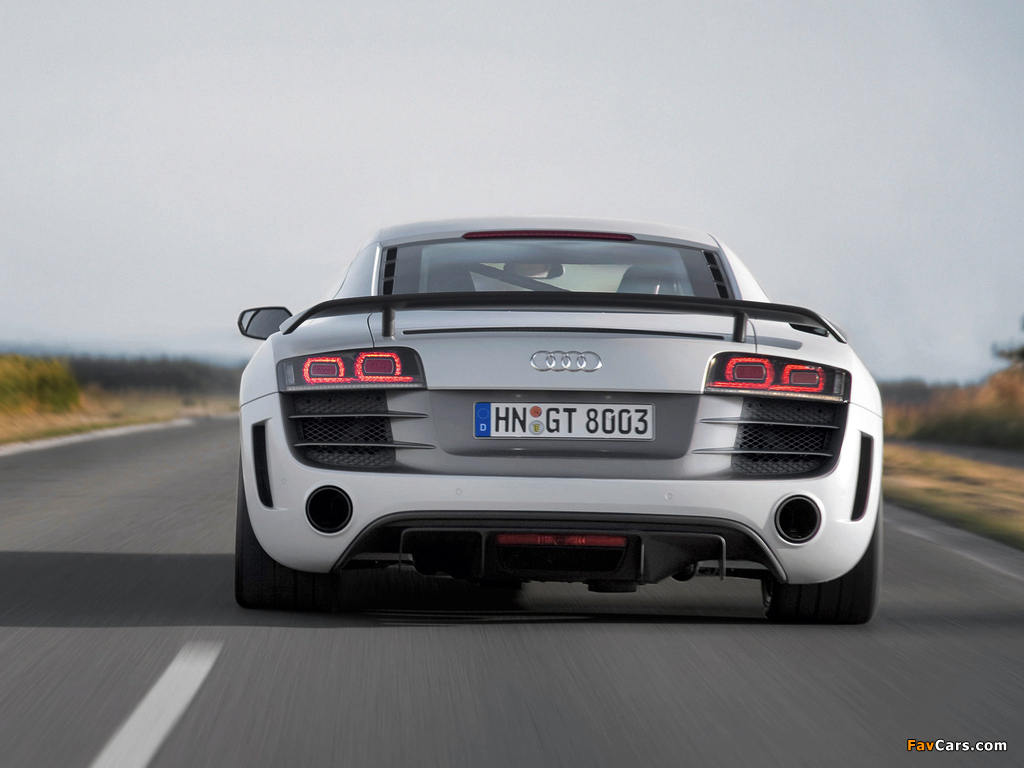 Audi R8 GT 2010 wallpapers (1024 x 768)