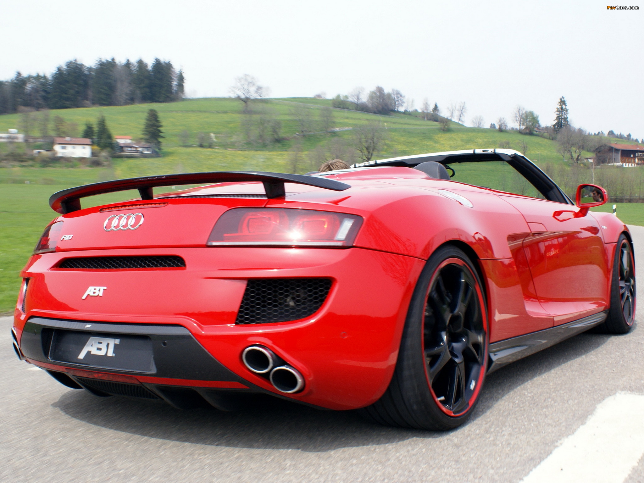 ABT Audi R8 Spyder 2010–12 wallpapers (2048 x 1536)