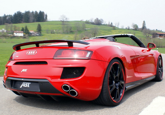 ABT Audi R8 Spyder 2010–12 wallpapers