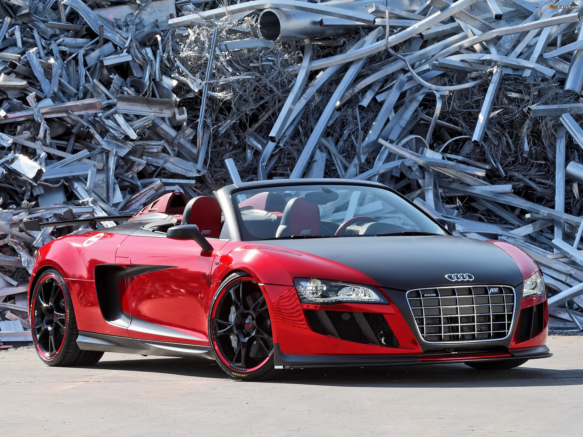 ABT Audi R8 GTS Spyder 2011–12 wallpapers (2048 x 1536)