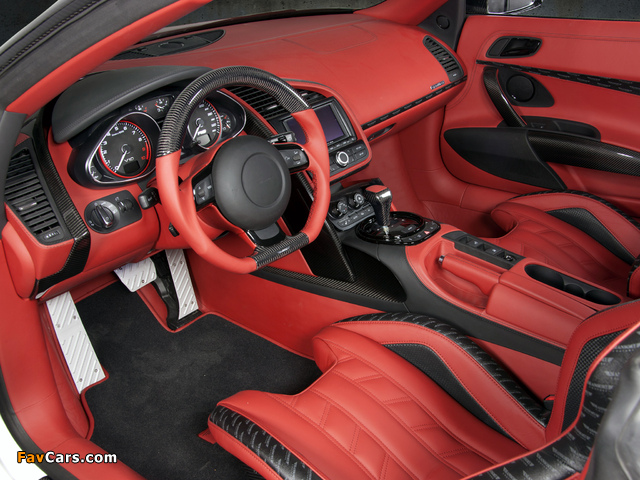 Mansory Audi R8 V10 Spyder 2011 wallpapers (640 x 480)