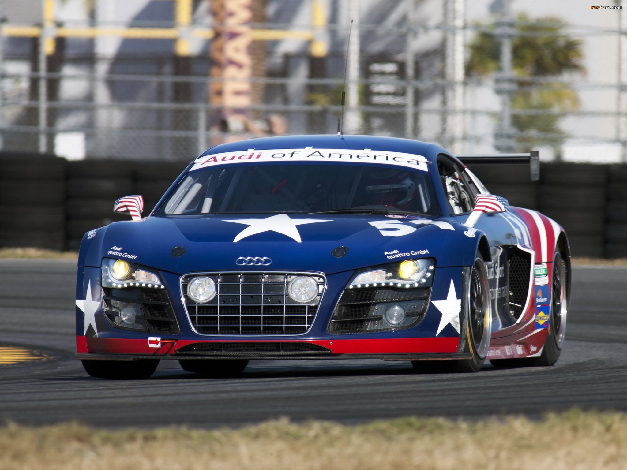 Audi R8 Grand-Am Daytona 24 Hours 2012 wallpapers (2048 x 1536)