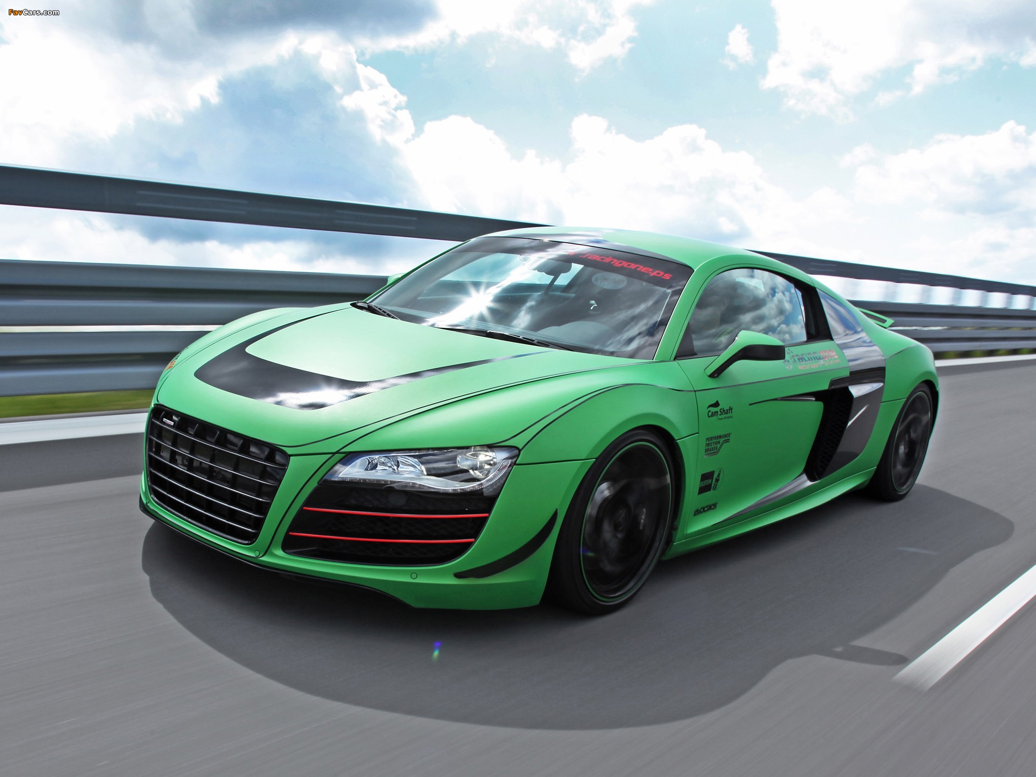 Racing One Audi R8 V10 2012 wallpapers (2048 x 1536)