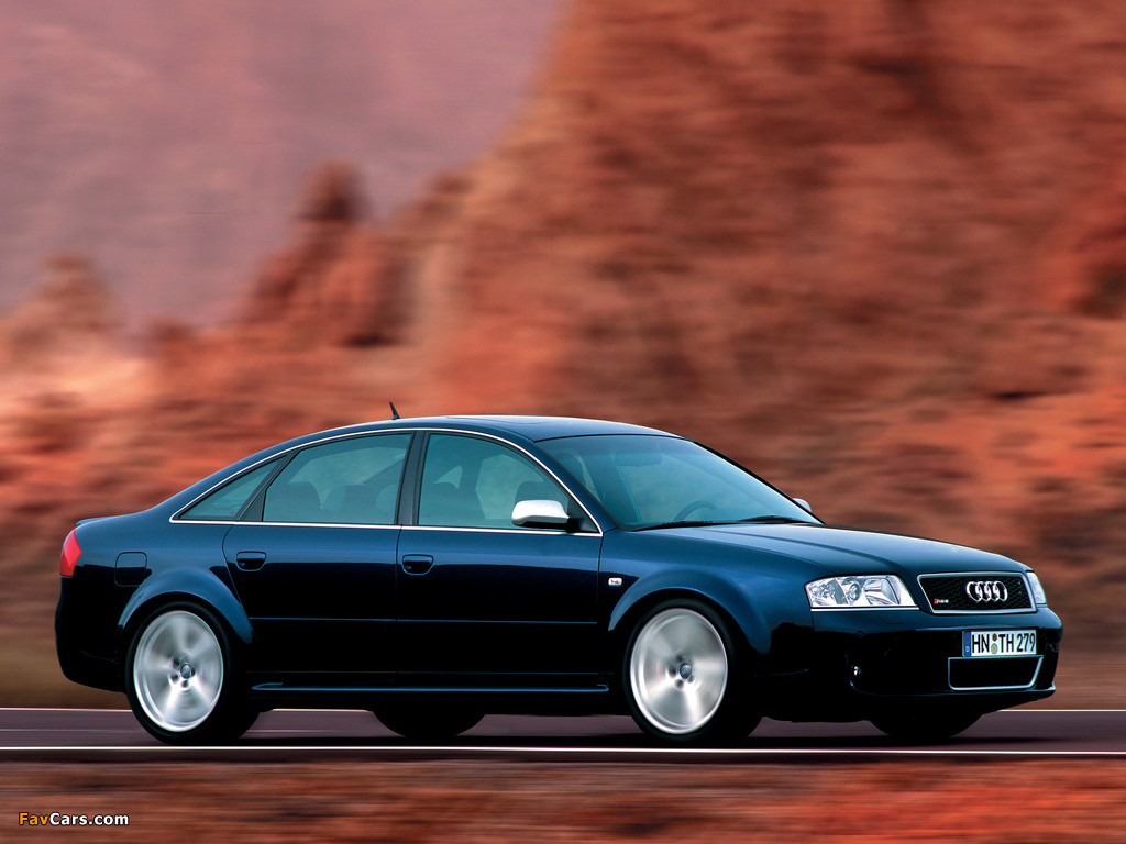 Audi RS 6 Sedan (4B,C5) 2002–04 photos (1024 x 768)