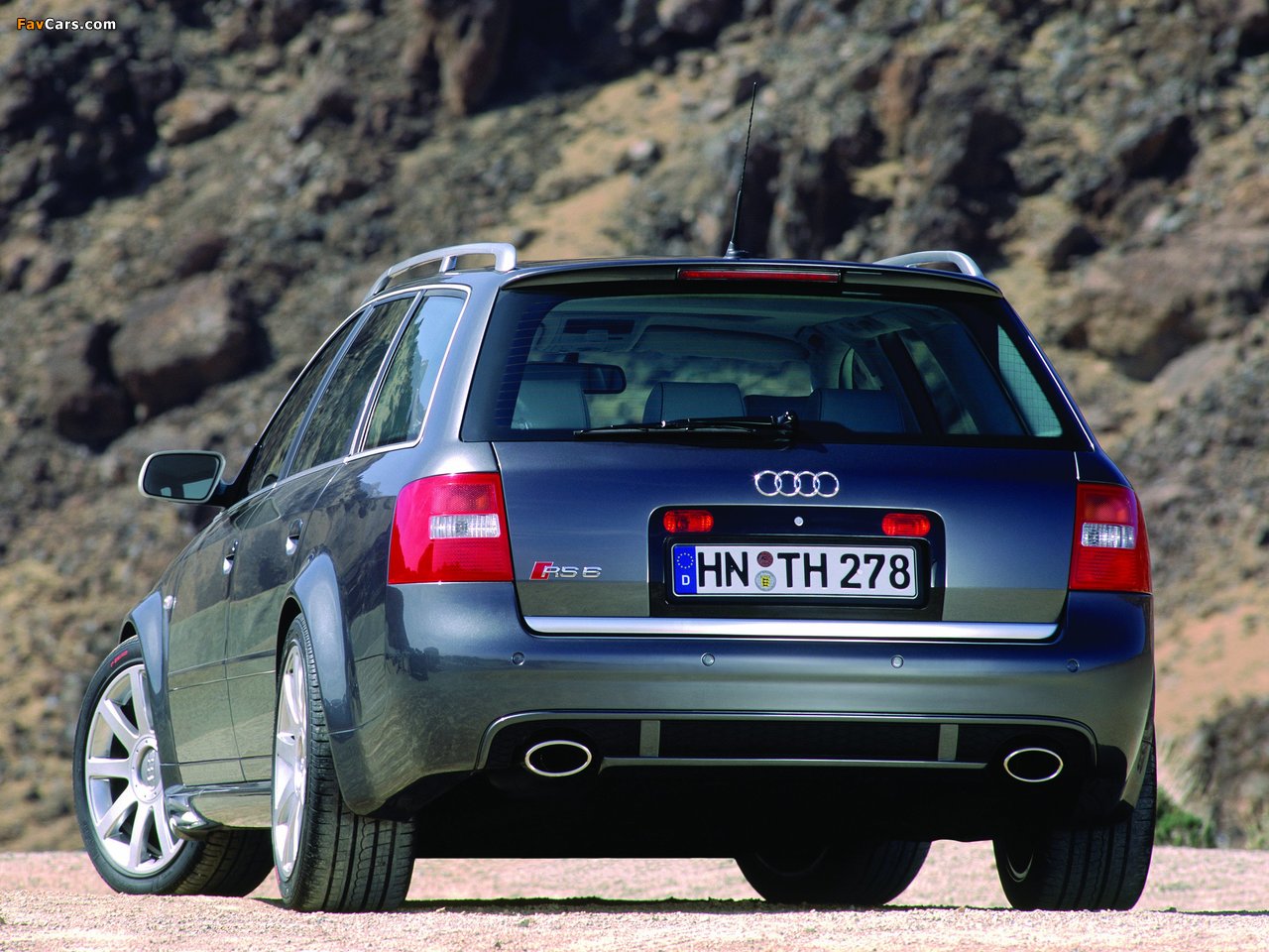 Audi RS 6 Avant (4B,C5) 2002–04 wallpapers (1280 x 960)