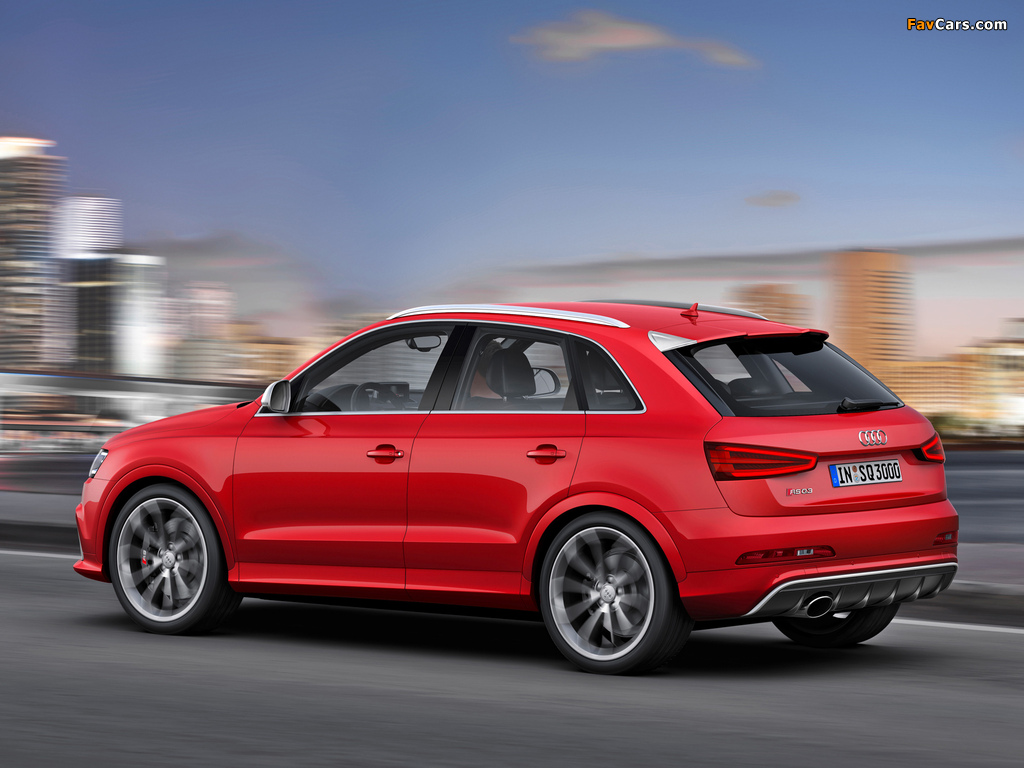 Audi RS Q3 2013 wallpapers (1024 x 768)
