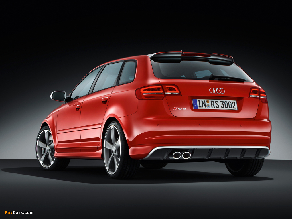 Audi RS3 Sportback (8PA) 2010 photos (1024 x 768)