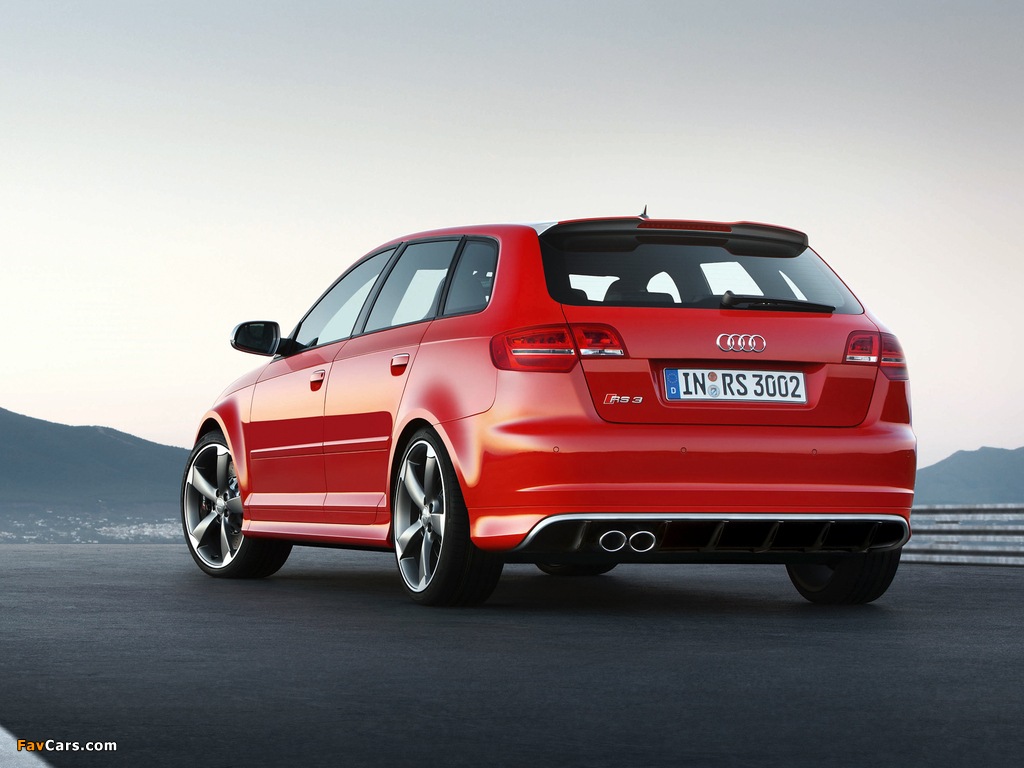 Audi RS3 Sportback (8PA) 2010 pictures (1024 x 768)