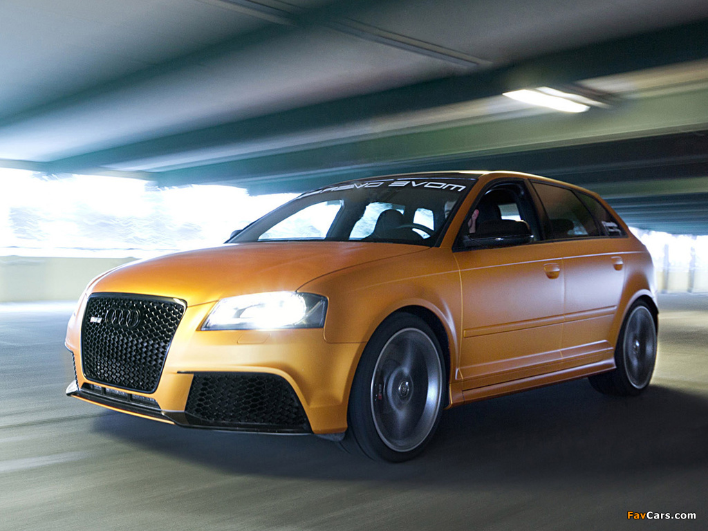 Schwabenfolia Audi RS3 Sportback Gold Orange (8PA) 2013 images (1024 x 768)